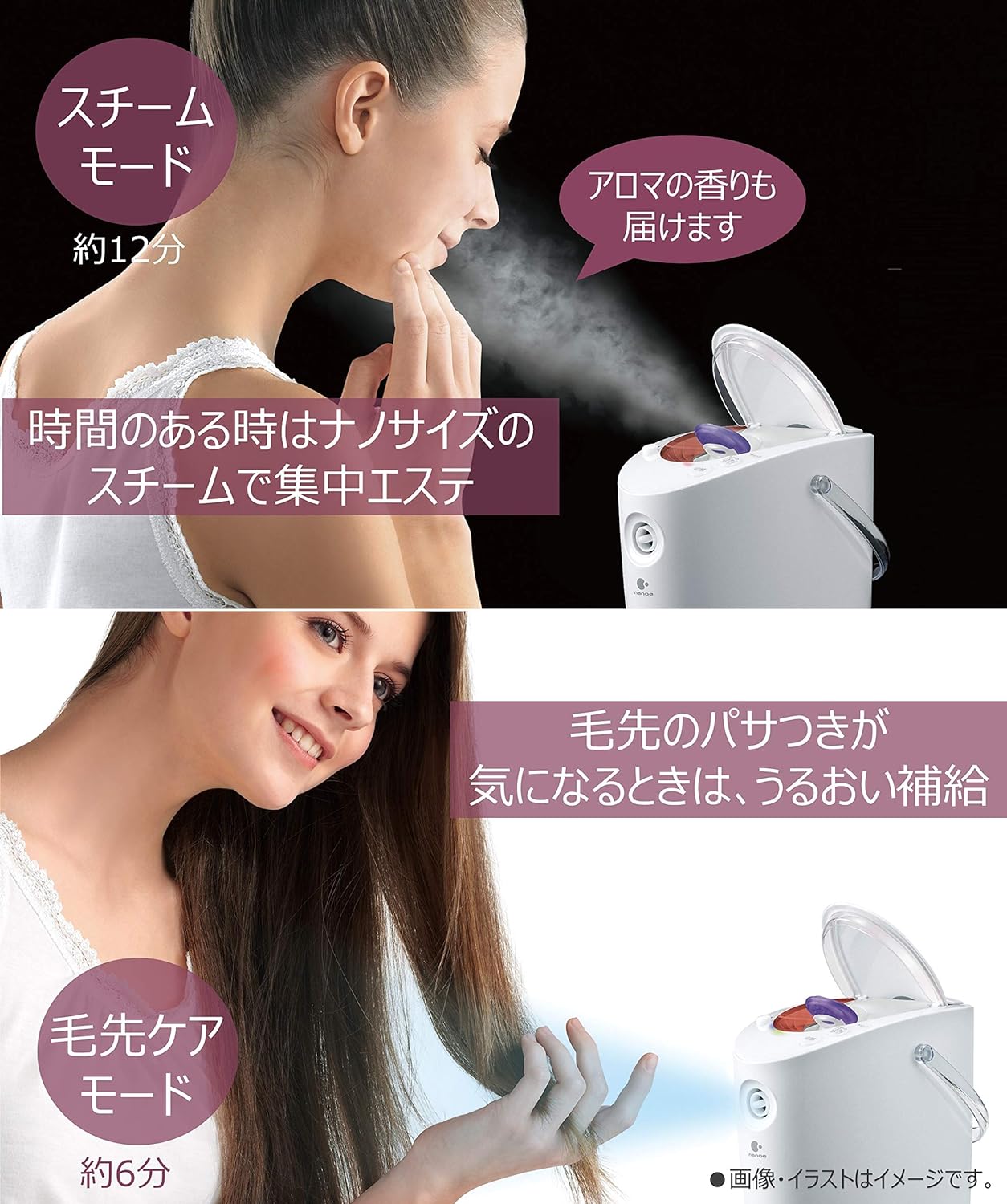 楽天市場】再利用【中古品】パナソニック スチーマー ナノケア 2Way