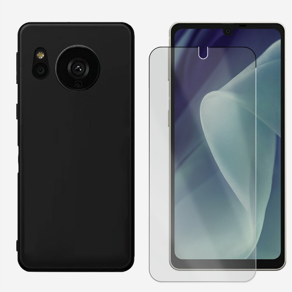楽天市場】1個 ブラックTPU ケース+1枚 アンチグレアタイプフィルム