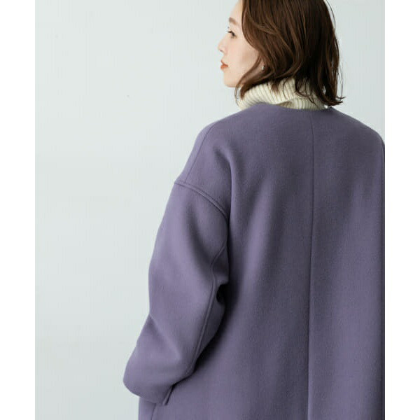 楽天市場】Vネックノーカラーコート／アーバンリサーチ ロッソ（URBAN