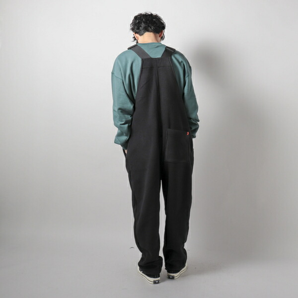 UNIVERSAL OVERALL フリースオーバーオール オリーブグリーン M