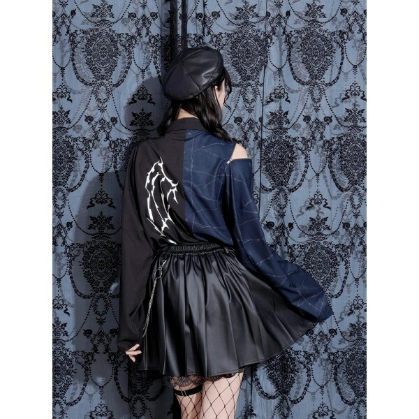 楽天市場】鉄線配色ユニセックスシャツ／ノエミー（NOEMIE） : 丸井