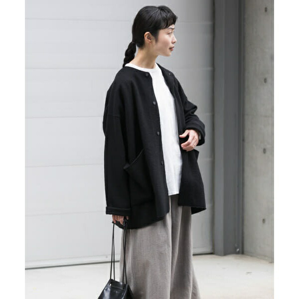 楽天市場】ウールノーカラージャケット／かぐれ（kagure） : 丸井