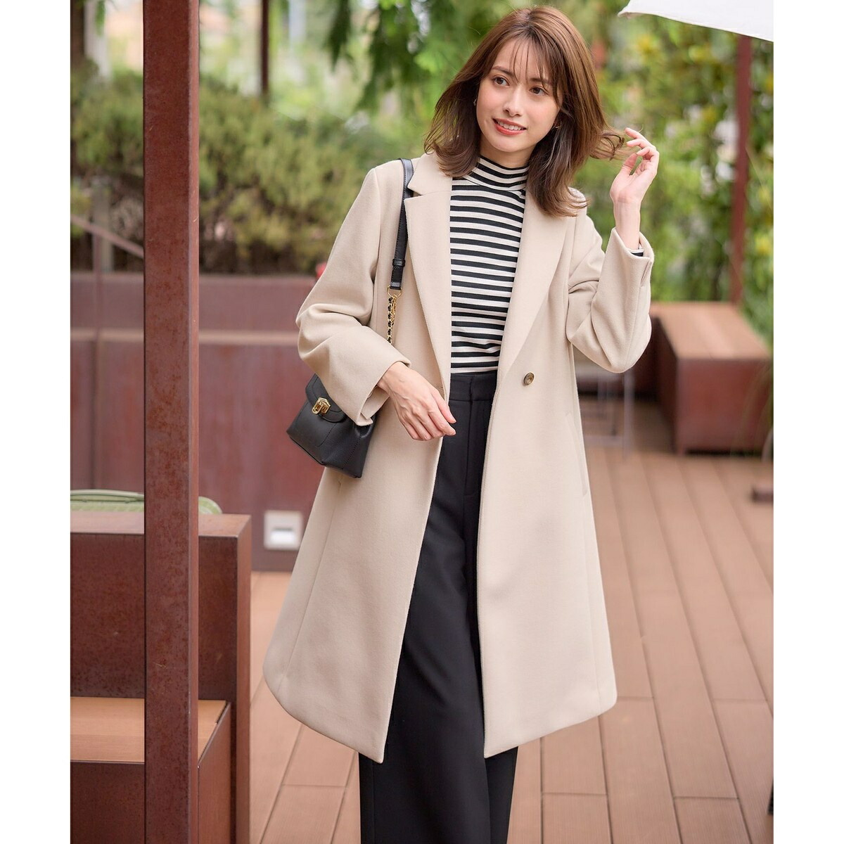 楽天市場】ウールライクレディ チェスターコート／エニィスィス（any