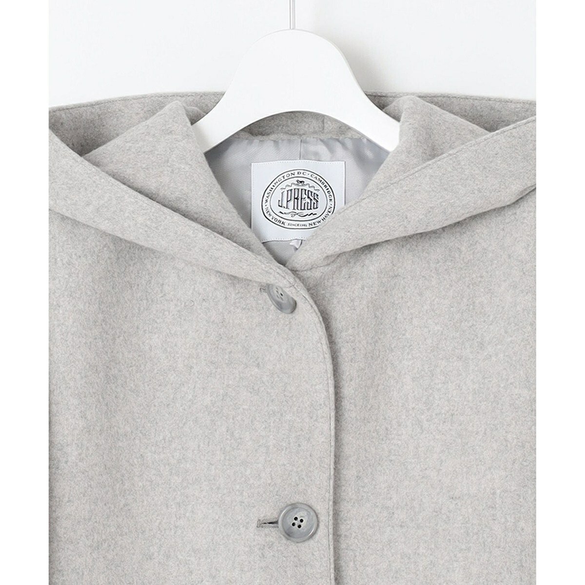 楽天市場】ショートビーバー フーデッド コート／Jプレス（J.PRESS
