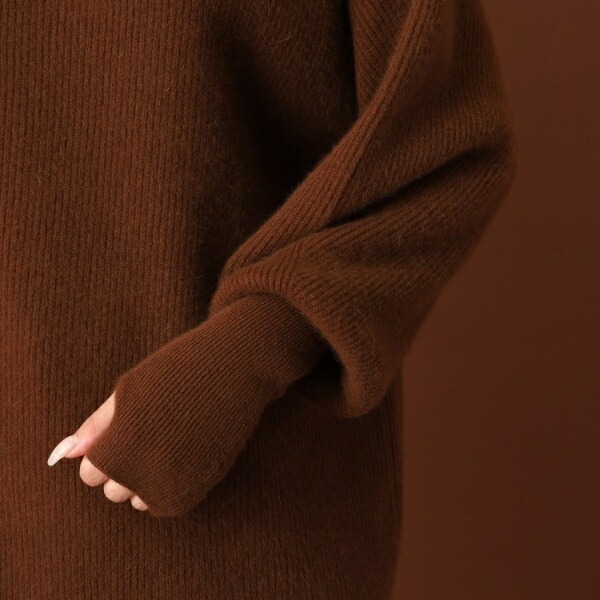 楽天市場】BATONER（バトナー）カシミヤ フォックス ボートネック