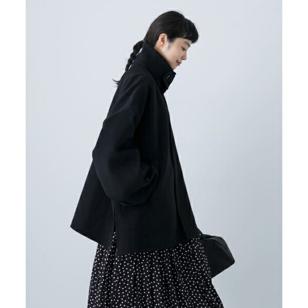 楽天市場】ウールスタンドショートコート／かぐれ（kagure） : 丸井