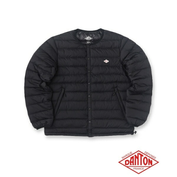 楽天市場】DANTON（ダントン）インナーダウンクルーネックジャケット