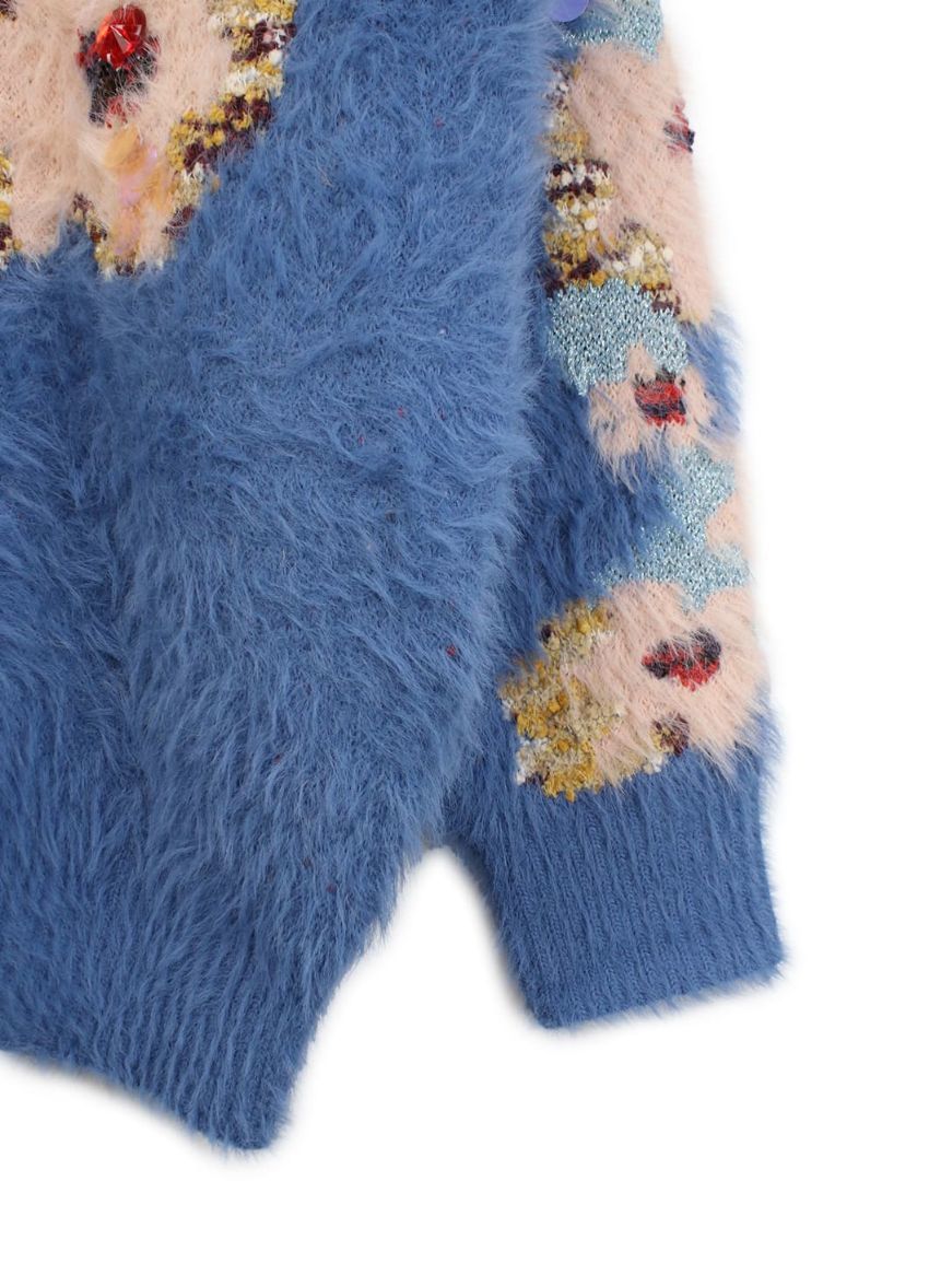 楽天市場】花柄ビジューシャギーカーディガン／コエル（COEL） : 丸井