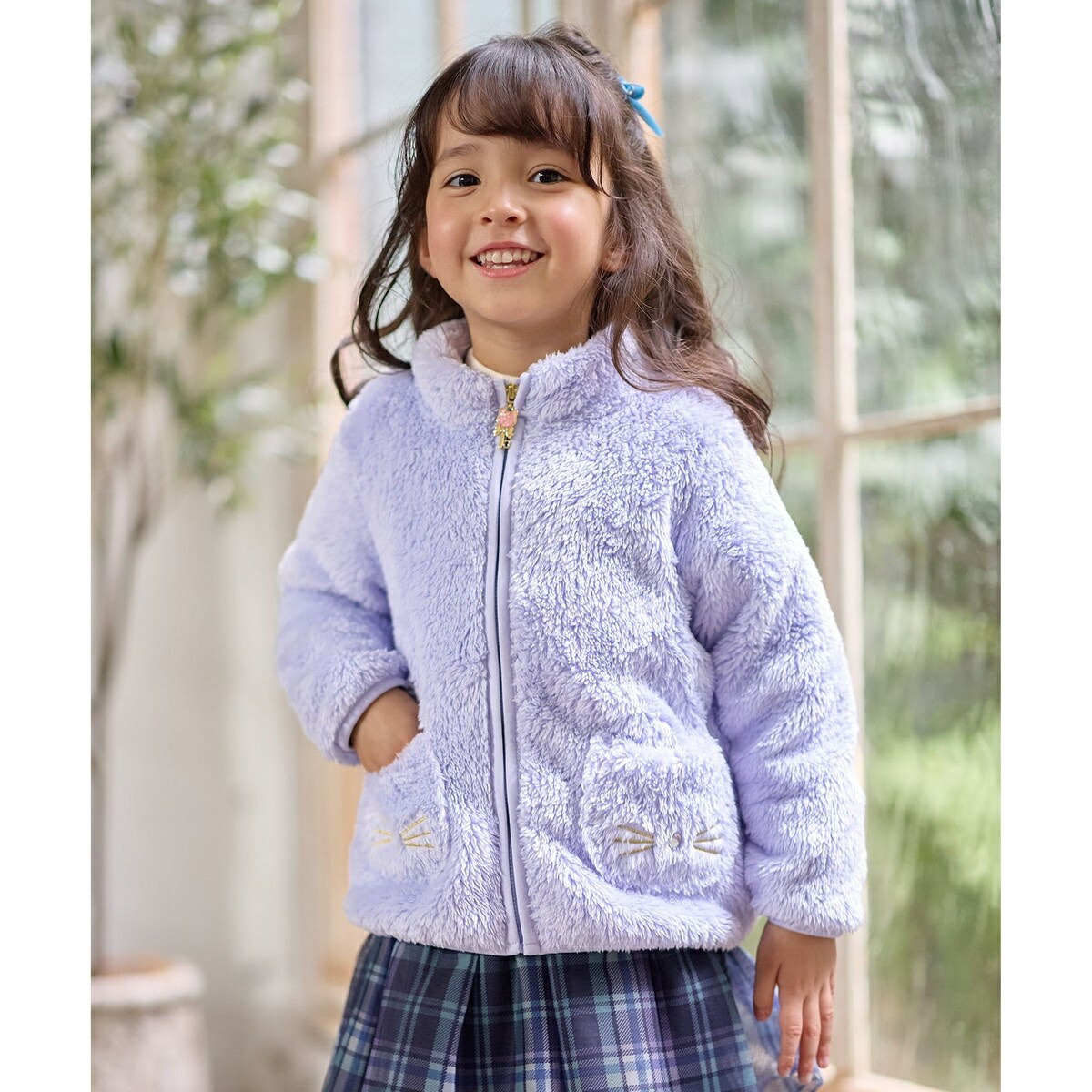 楽天市場】ボア ブルゾン（キッズファッション｜キッズ・ベビー