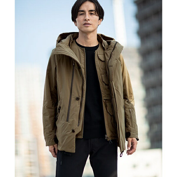 楽天市場】機能中綿ショートモッズコート（西川ダウン(R) ベスト付