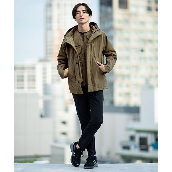 楽天市場】機能中綿ショートモッズコート（西川ダウン(R) ベスト付