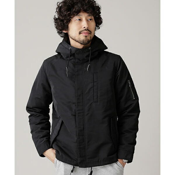 楽天市場】中綿ショートモッズコート／ナノ・ユニバース（メンズ