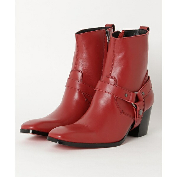 楽天市場】【ジギースムース】カウレザー リングベルトヒールブーツ