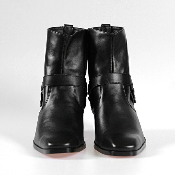 楽天市場】【ジギースムース】カウレザー リングベルトヒールブーツ