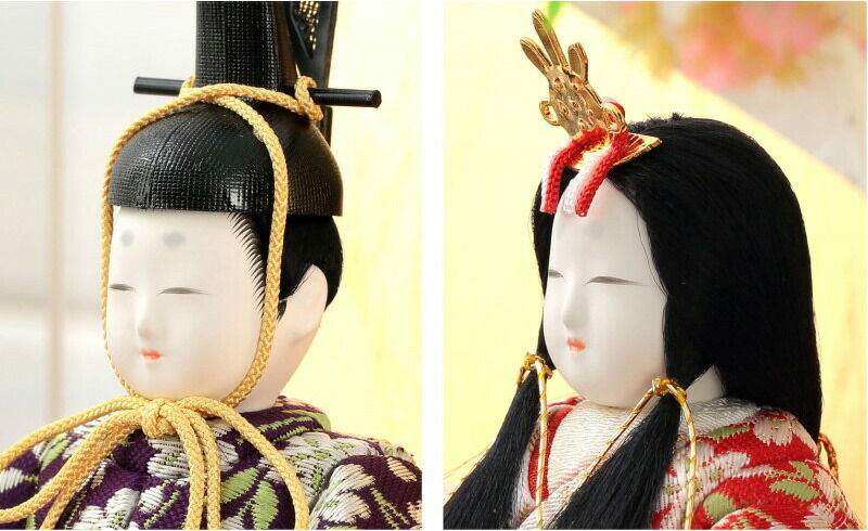 楽天市場】雛人形 コンパクト 一秀 ひな人形 雛 木目込人形飾り 平飾り