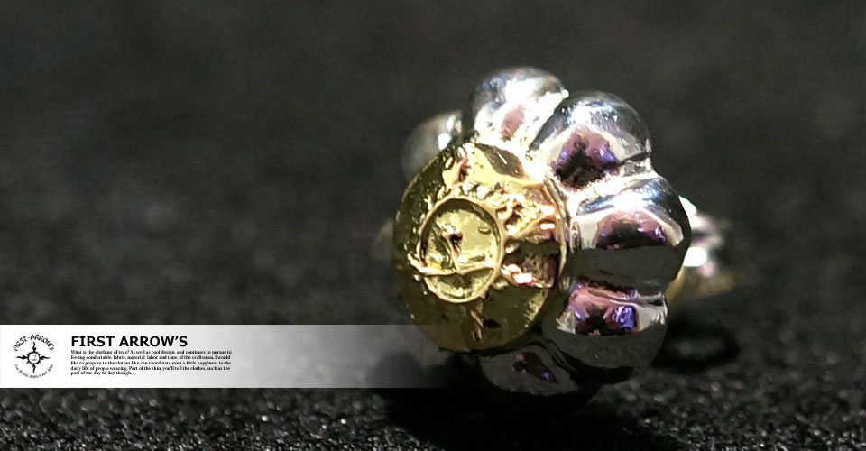 楽天市場】ポイント2倍!!ファーストアローズ K18付 コンチョ Lサイズ