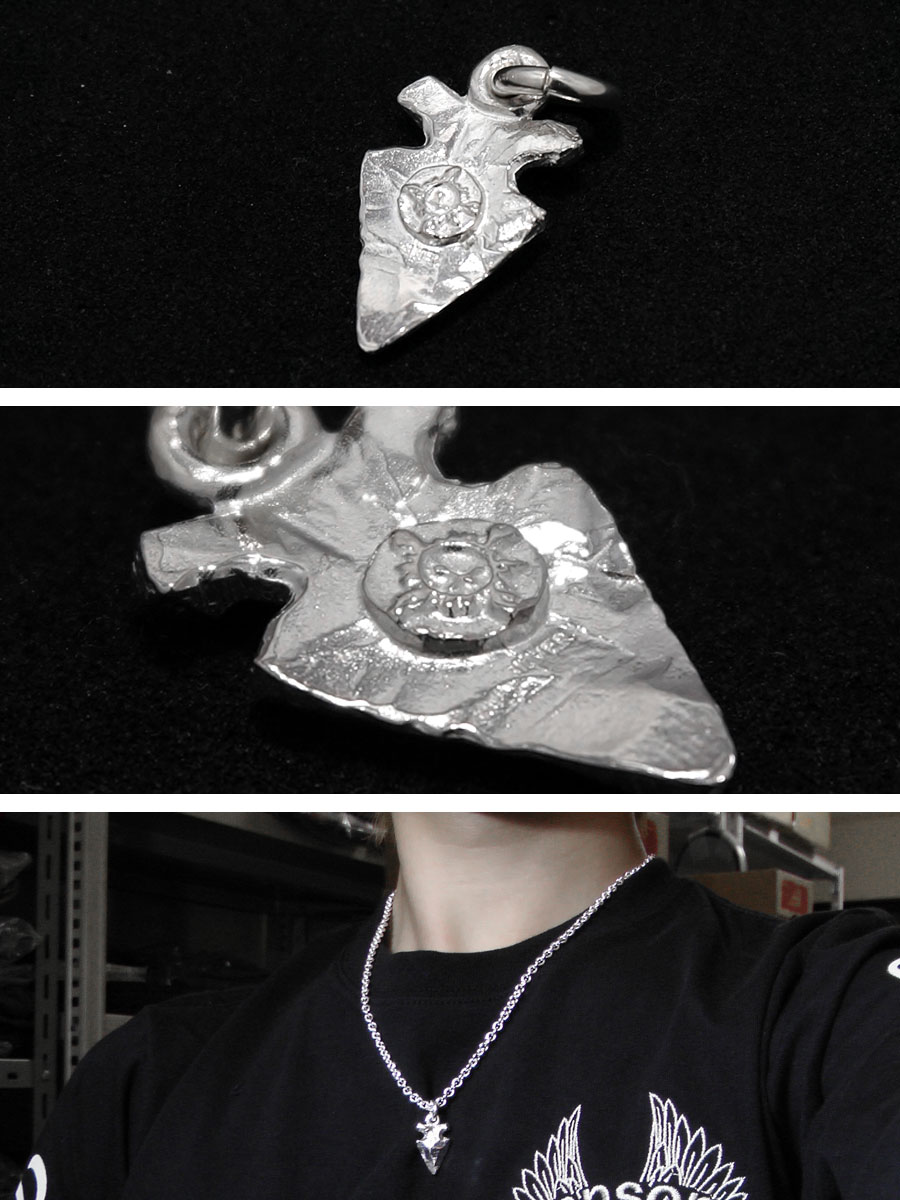 楽天市場】ポイント2倍!!ファーストアローズ 矢じり ペンダントトップ