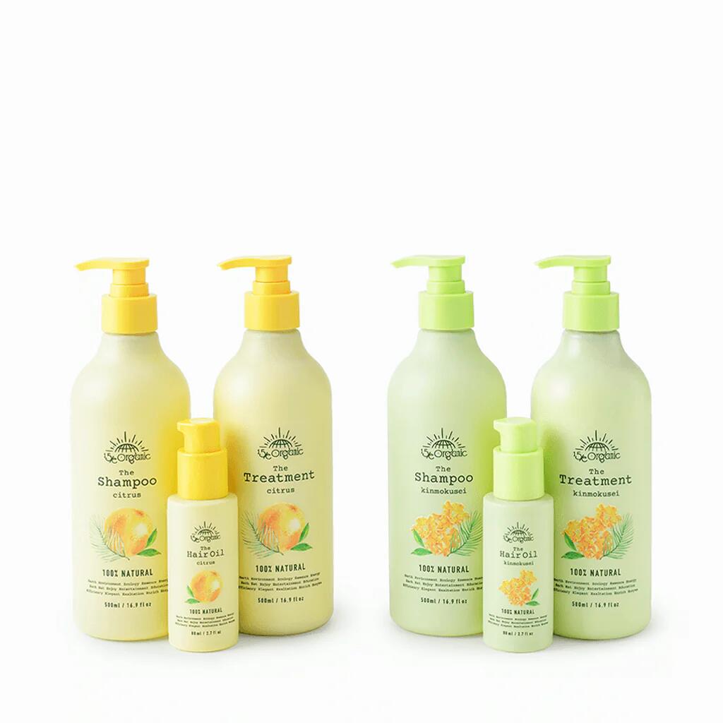 楽天市場】【 15/e organic シャンプー・トリートメント・ヘアオイル 3