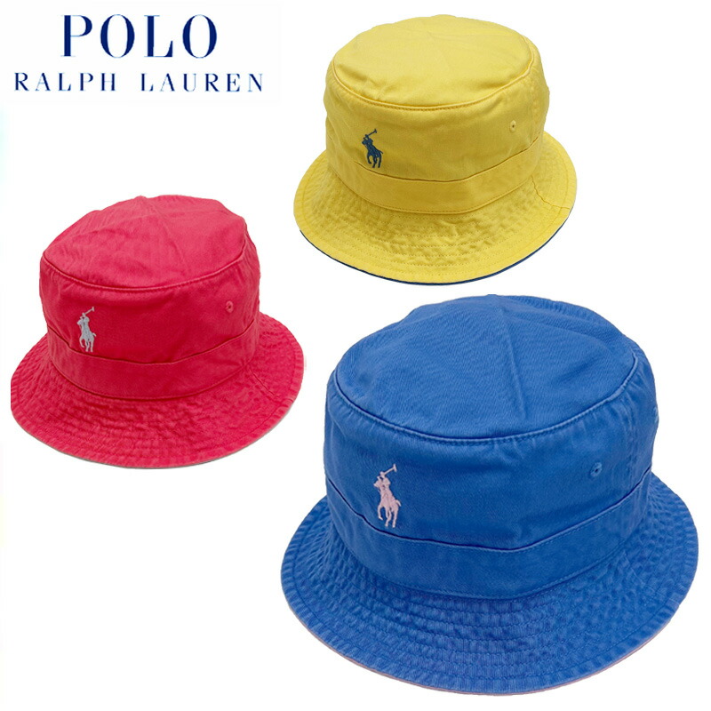 楽天市場】POLO RALPH LAUREN ポロ ラルフローレン LOFT BUCKET HAT