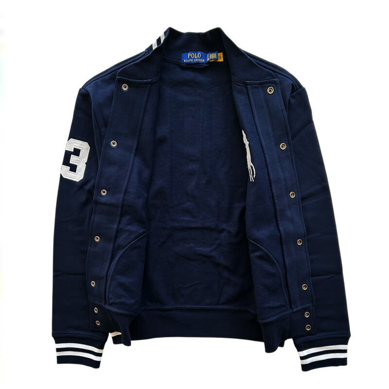 楽天市場】POLO RALPH LAUREN MEN'S FLEECE BASEBALL JACKET / ポロ