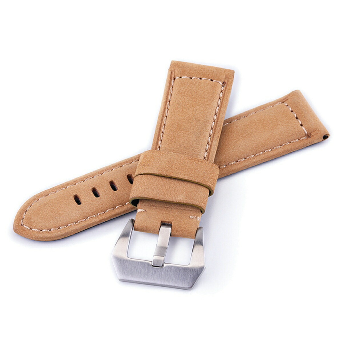 楽天市場】【 for PANERAI 】 本革製 スエード 時計ベルト 時計バンド