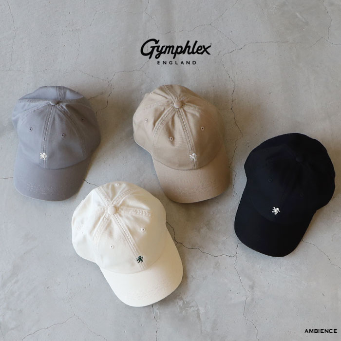 楽天市場】Gymphlex ジムフレックスチノクロス 6パネルキャップ GY