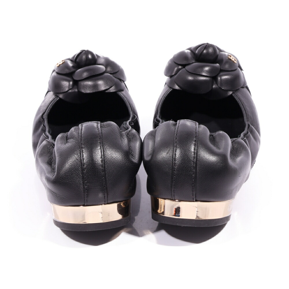 楽天市場】CHANEL（シャネル）カメリア パンプス バレエシューズ