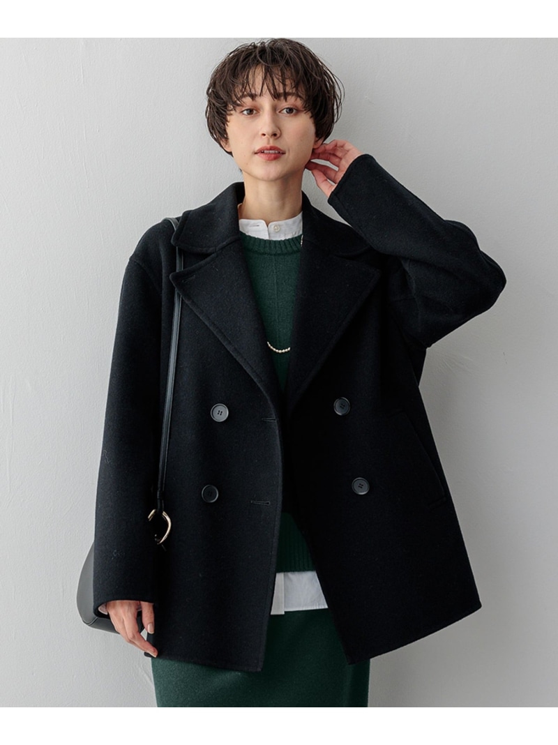 楽天市場】【滝沢眞規子さん着用】MANTECOPureリバー Pコート 23区 L