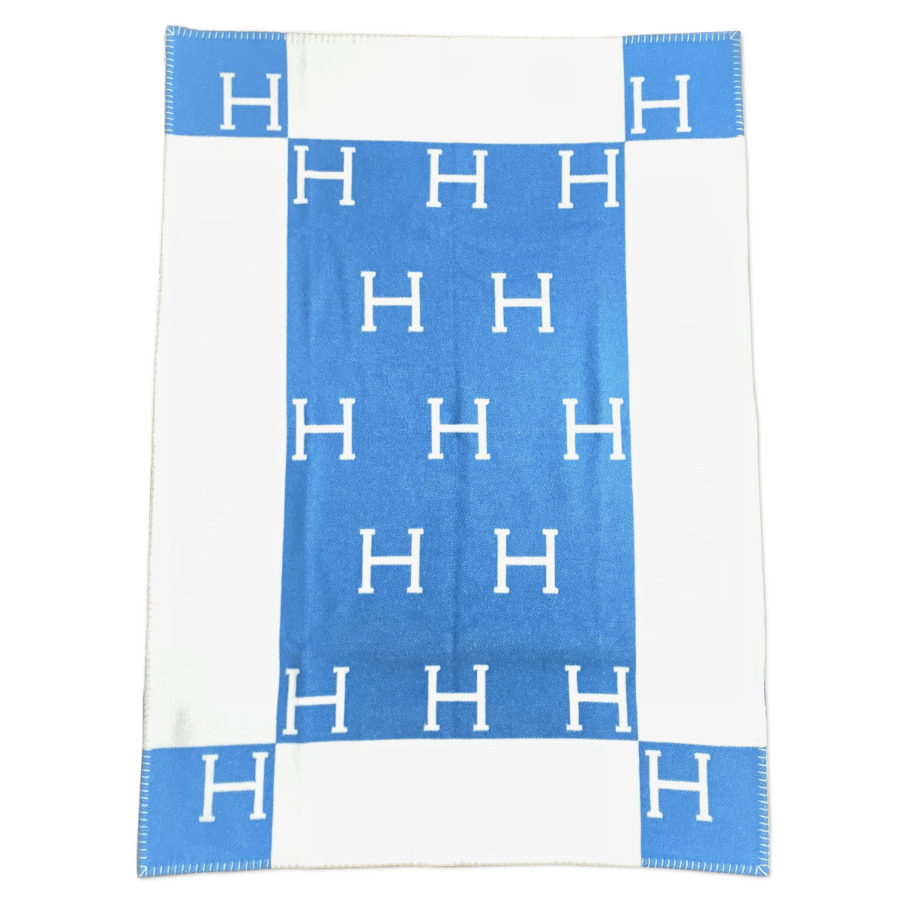 楽天市場】【新品】エルメス HERMES 大判 ブランケット おくるみ