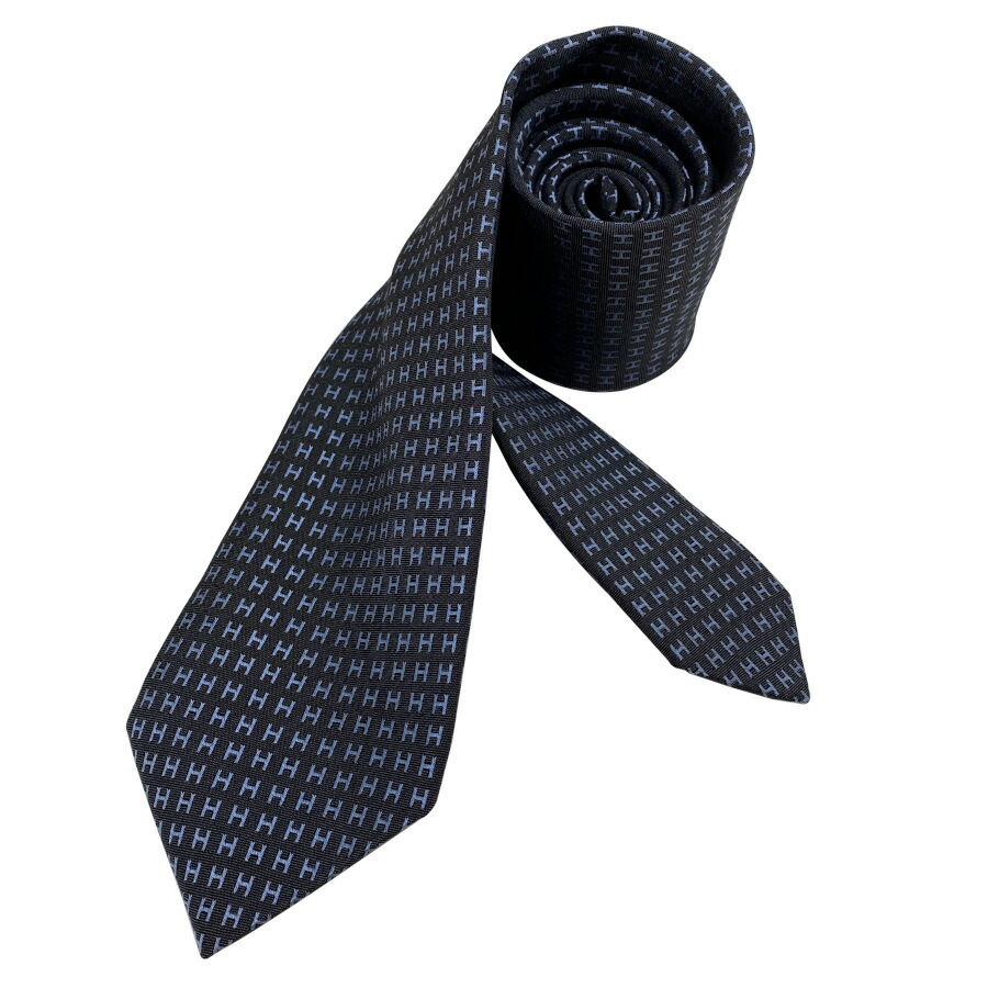 楽天市場】【新品】エルメス HERMES ネクタイ H織りタイ バイカラー