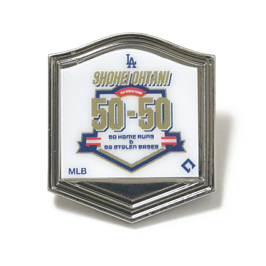 楽天市場】【即日発送】大谷翔平 50-50 ピンバッジ ピンズ ロゴ