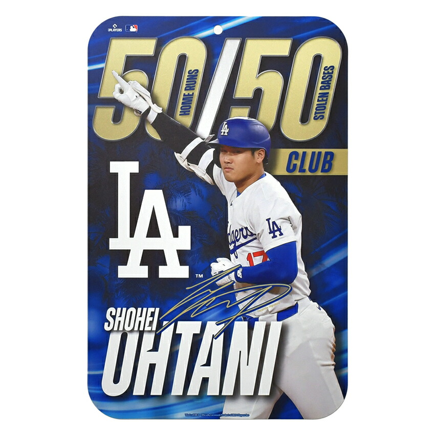 楽天市場】【セール】【即日発送】大谷翔平 50-50 サイン プレート