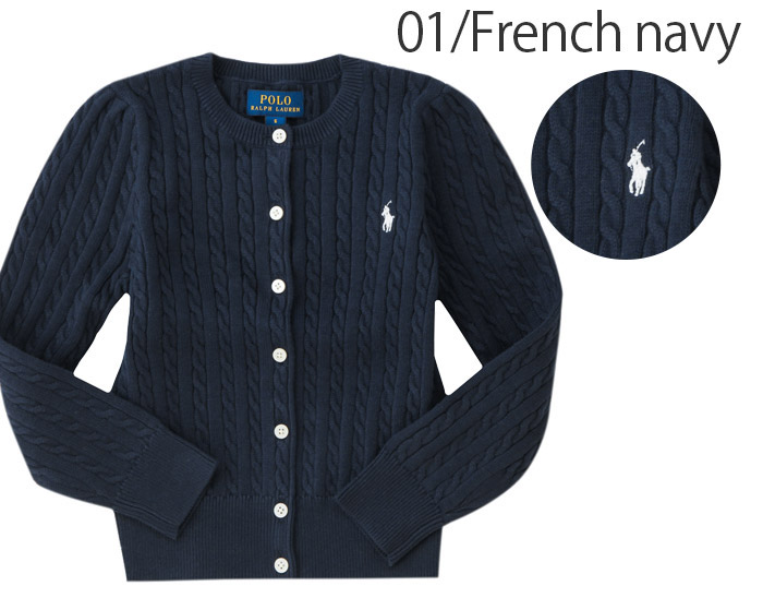楽天市場】ポロ ラルフローレン カーディガン レディース キッズ 正規
