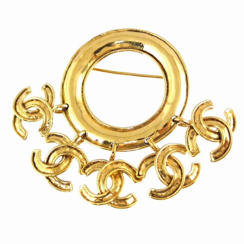 楽天市場】シャネル CHANEL ココマーク ブローチ 94P ゴールド