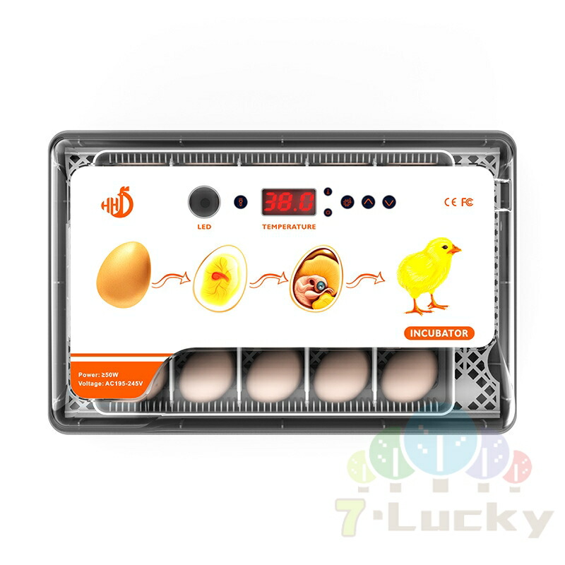 楽天市場】自動孵卵器 インキュベーター 孵卵器 大容量 検卵ライト 入