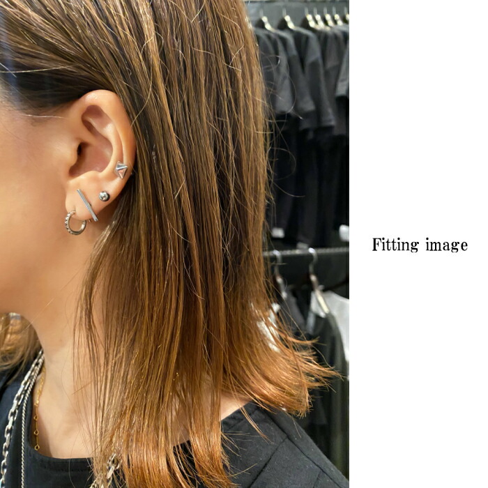 楽天市場】【CHROME HEARTS クロムハーツ】Tiny TFL Hoop Earring