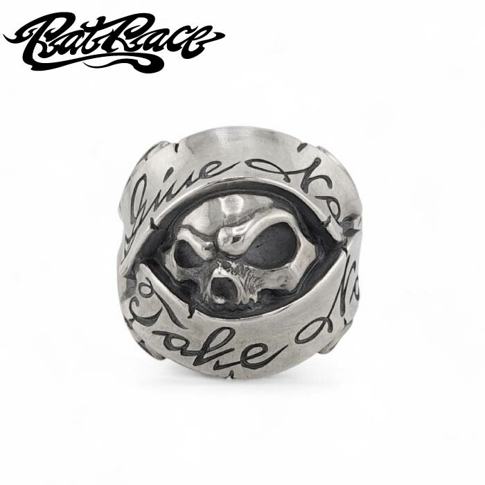 楽天市場】【Rat Race ラットレース】Give No Take No Skull Ring 2
