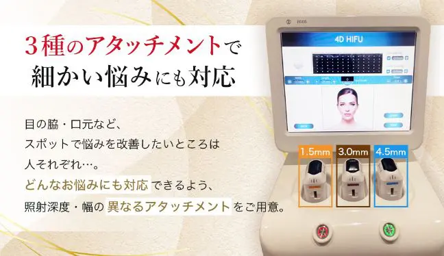 ウルトラリフト4D 医療ハイフ - 銀座・名古屋・心斎橋の美肌治療は椿