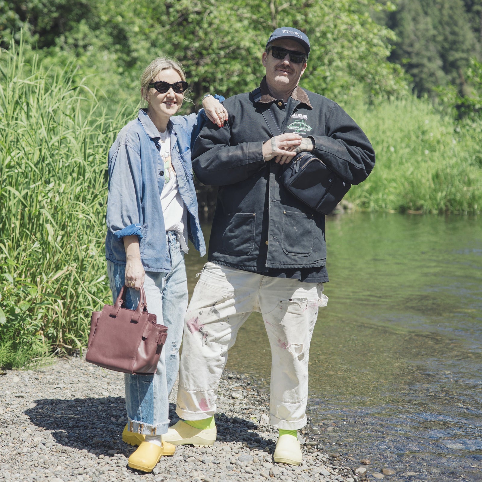 Karie Higgins and Lee Gibson - Owners of River Cabaan –Timeless