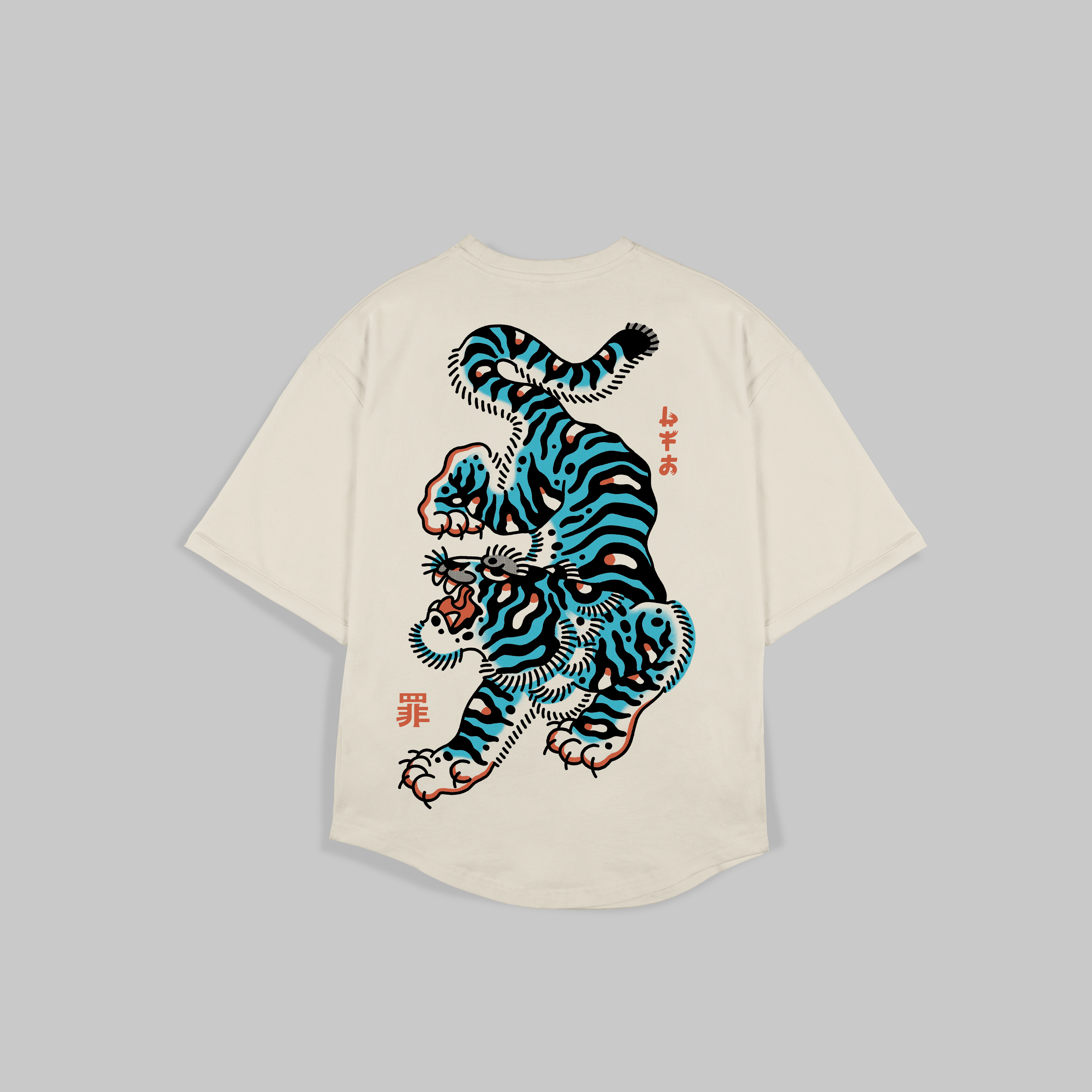 Tsumi x Lennyflash . T-shirt・Sand - Limited edition