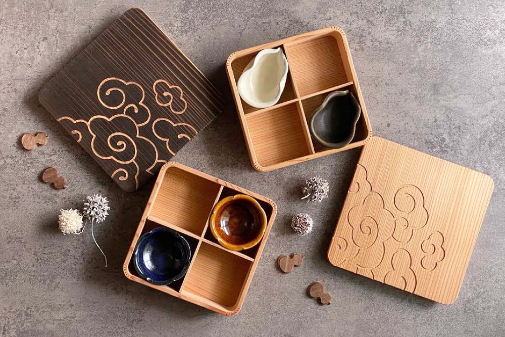 kiando - 箱屋常吉＆古⾕製陶所のコラボ レーション