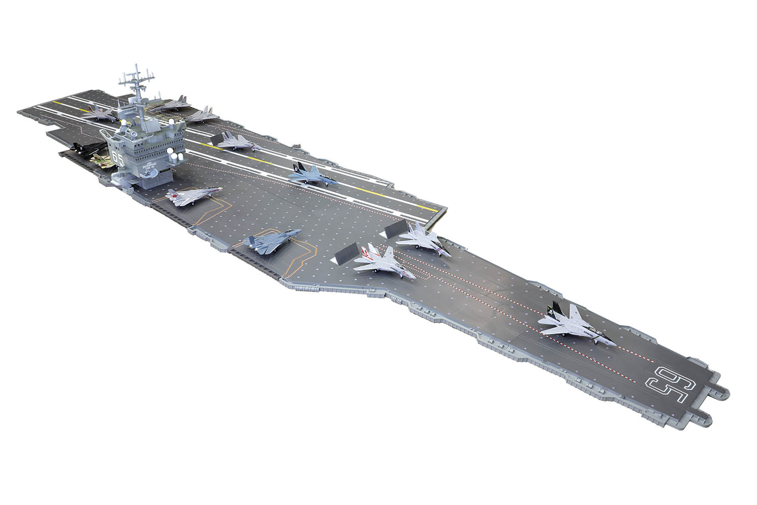 ザ・フライトデッキシリーズ 航空母艦エンタープライズ CVN-65 ＆ F-14