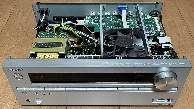 TX-NA609リフローで修理成功 音が出た！オンキョーAVアンプ | ちょうべ