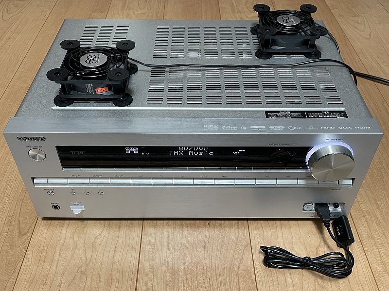 TX-NA609リフローで修理成功 音が出た！オンキョーAVアンプ | ちょうべ