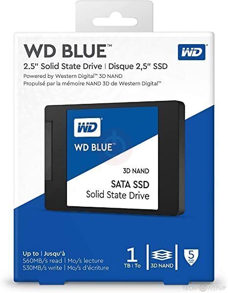 Western Digital Blue 3D 1 TB Specs | TechPowerUp SSD Database