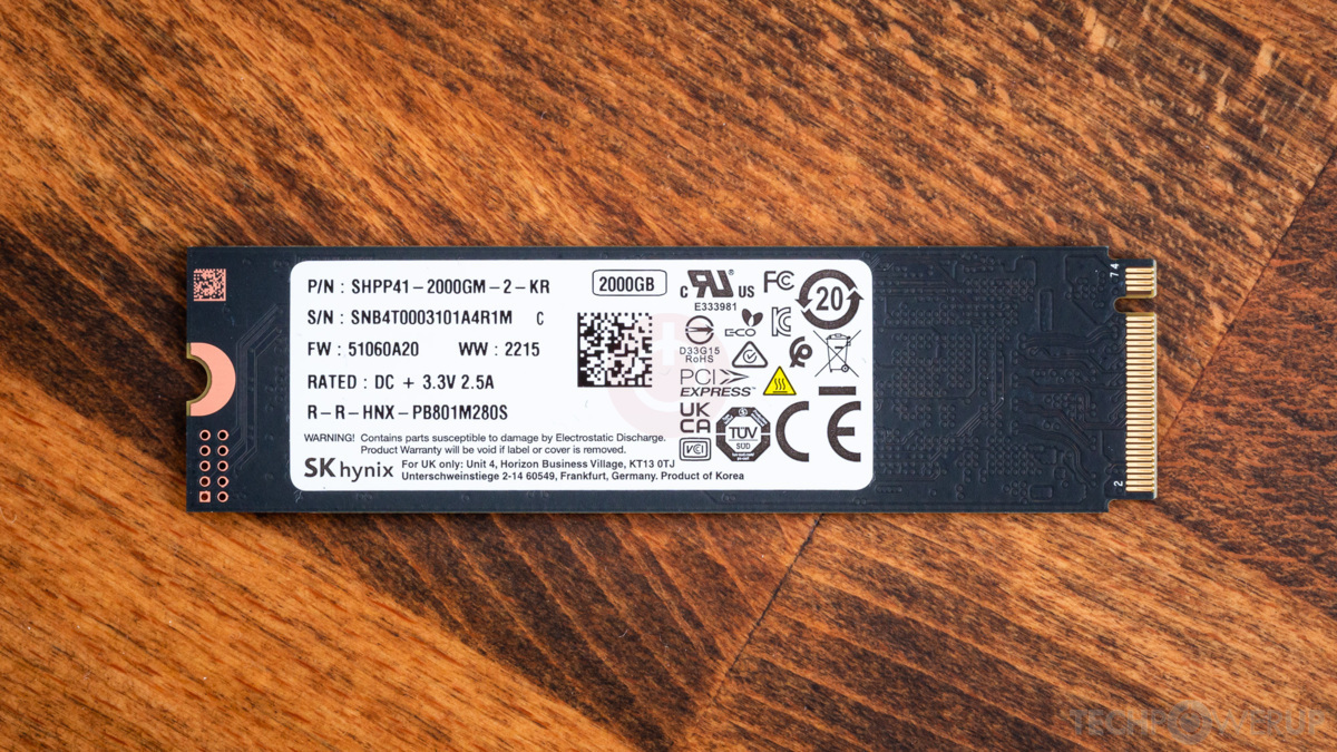 SK Hynix Platinum P41 2 TB Specs | TechPowerUp SSD Database