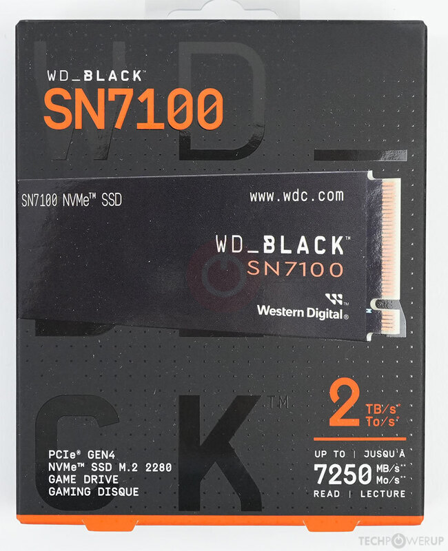 Western Digital SN7100 2 TB Specs | TechPowerUp SSD Database