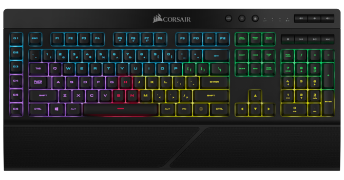 CORSAIR K57 RGB Wireless Keyboard Review | TechPowerUp