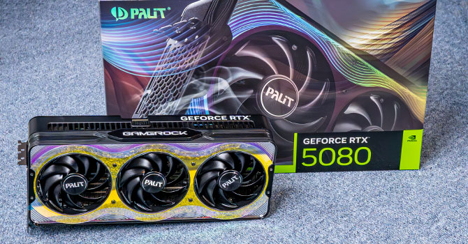 Palit GeForce RTX 5080 GameRock OC Review | TechPowerUp