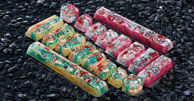 Quick Look: Jelly Key Zen Pond IV Artisan Keycap | TechPowerUp